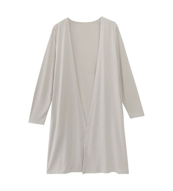 Pierrot（ピエロ）の「【Ｍ～３Ｌ】【選べる２丈】接触冷感トッパーカーディガン（その他カーディガン）」｜詳細画像