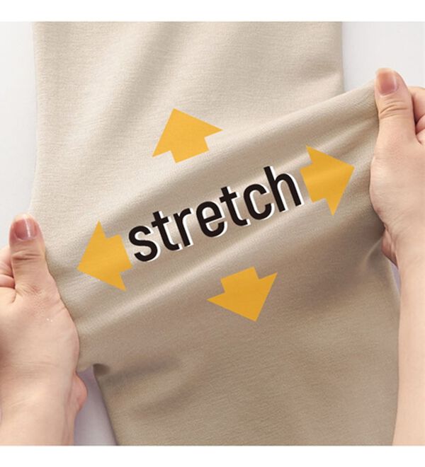 BELLUNA（ベルーナ）の「＜日本製＞毛玉になりにくいウール入りストレートパンツ（フルレングスパンツ）」｜詳細画像