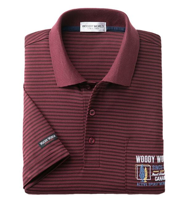 「７ＤＡＹＳブランドポロシャツ（メンズポロシャツ）」｜ワイン