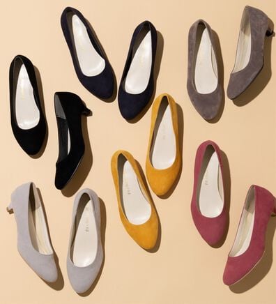 RANAN（ラナン）の「幅広ゆったりアーモンドトゥパンプス（パンプス）」