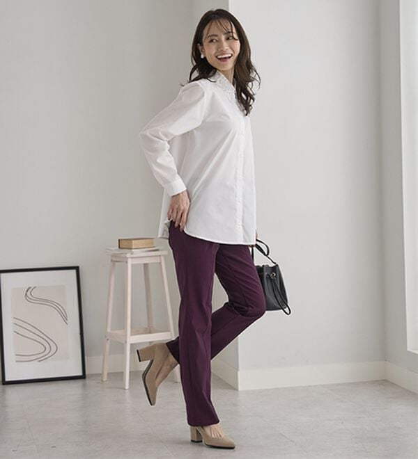 BELLUNA（ベルーナ）の「ウルトラ美脚ストレッチ多機能パンツ（フルレングスパンツ）」｜詳細画像