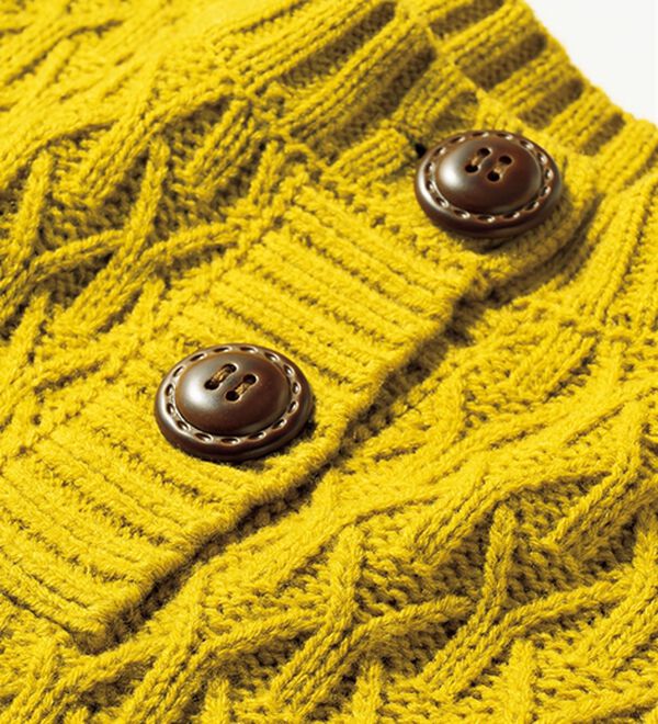 ルフラン（ルフラン）の「【２色組】着回し自在ゆったりニットベスト（ベスト）」｜詳細画像