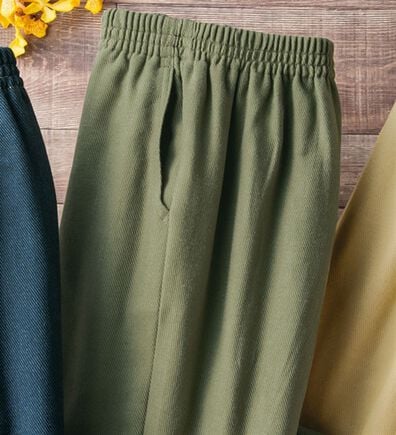 ルフラン（ルフラン）の「日本製肌に優しいあったか楽ラクパンツ（フルレングスパンツ）」