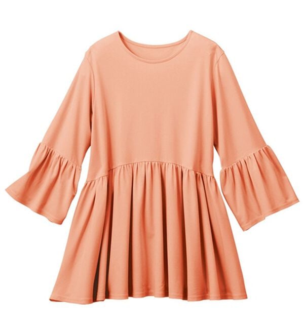 ストレッチ素材ティアードトップス - ベルーナ【公式】