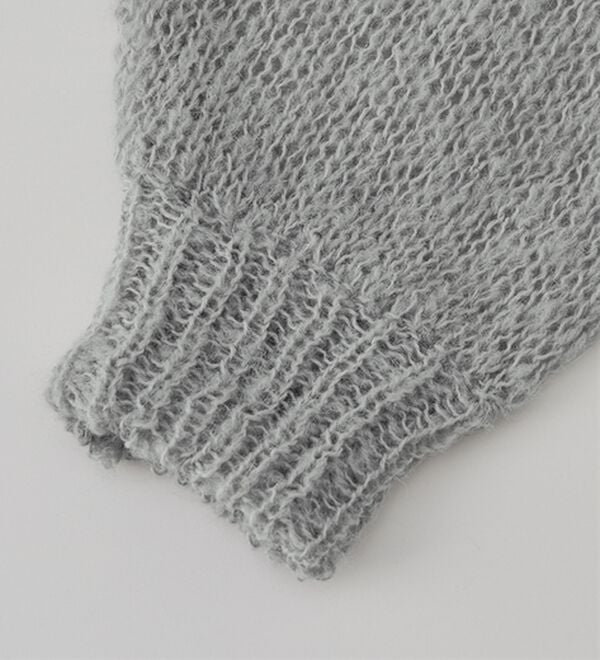 RANAN（ラナン）の「モヘアライク２ＷＡＹギャザーニット（ニット・セーター）」｜詳細画像