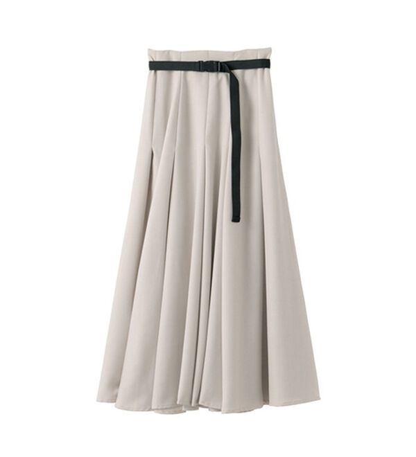 GeeRA（ジーラ）の「ワークベルト付フレアースカート（ロングスカート）」｜詳細画像