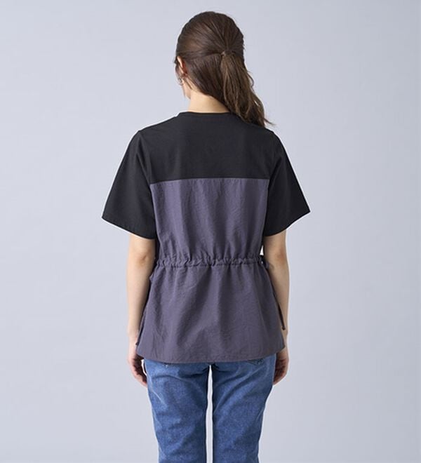 UN3D. パネルビスチェTシャツ 楽天市場】ビスチェデザイン Tシャツ トップス カットソー レディース