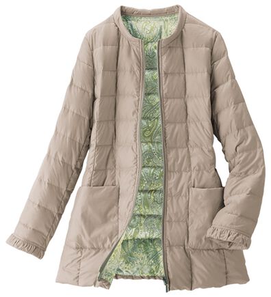 ルフラン（ルフラン）の「スタンド衿ダウンブルゾン（ブルゾン）」