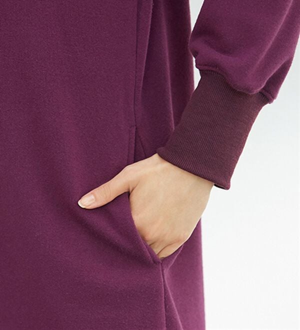 LAVIENNE（ラヴィエンヌ）の「裏起毛ワンピース（パジャマ・ルームウェア）」｜詳細画像