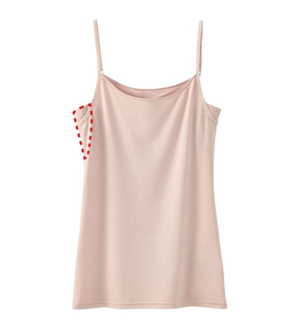 YU'NOW（ユナウ）の「【制菌】ひんやり冷感！汗取りパッド付きクールシリーズ　キャミソール（肌着・インナーウェア）」｜詳細画像