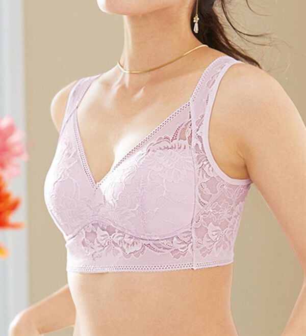 LAVIENNE（ラヴィエンヌ）の「ストレッチレースの次世代ラクブラ（ブラジャー）」｜詳細画像