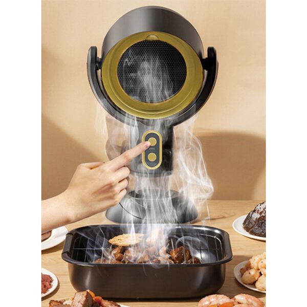 「コードレス卓上換気扇（加湿器・除湿器・空気清浄機）」｜詳細画像