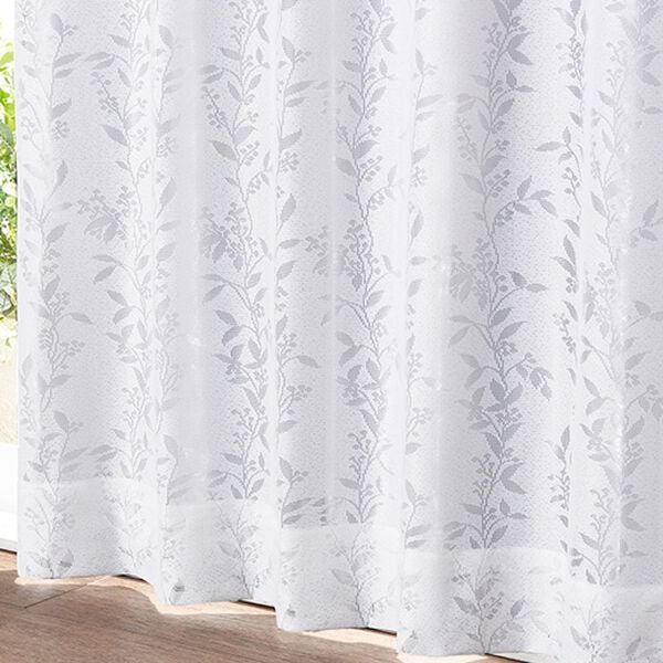 「「エコファイン」使用２枚合わせ多機能デザインレースカーテン（レースカーテン）」｜リーフ