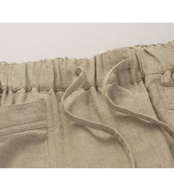 BELLUNA（ベルーナ）の「綿１００％やわらかゆるパンツ（フルレングスパンツ）」｜詳細画像