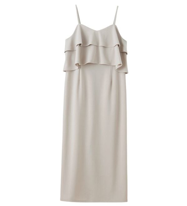 GeeRA（ジーラ）の「フリルキャミワンピース（カットソーワンピース）」｜詳細画像