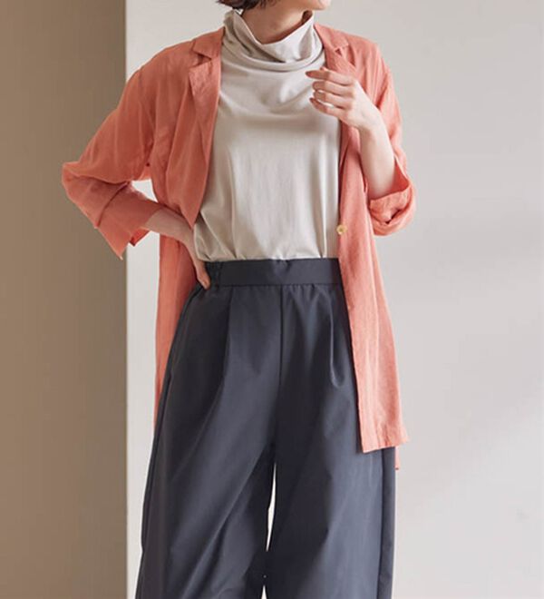 RANAN（ラナン）の「シアーライトジャケット（シャツ）」｜詳細画像