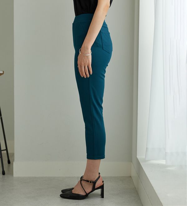 BELLUNA（ベルーナ）の「【接触冷感】ヒンヤリ速乾！かのこ素材レギンスパンツ（スパッツ・レギンス）」｜詳細画像