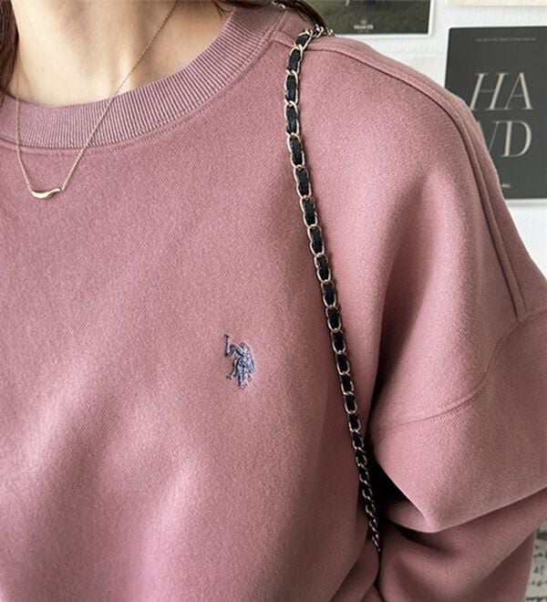 GeeRA（ジーラ）の「【U.S. POLO ASSN.】表ピーチ裏起毛スウェット（トレーナー・スウェット）」｜詳細画像