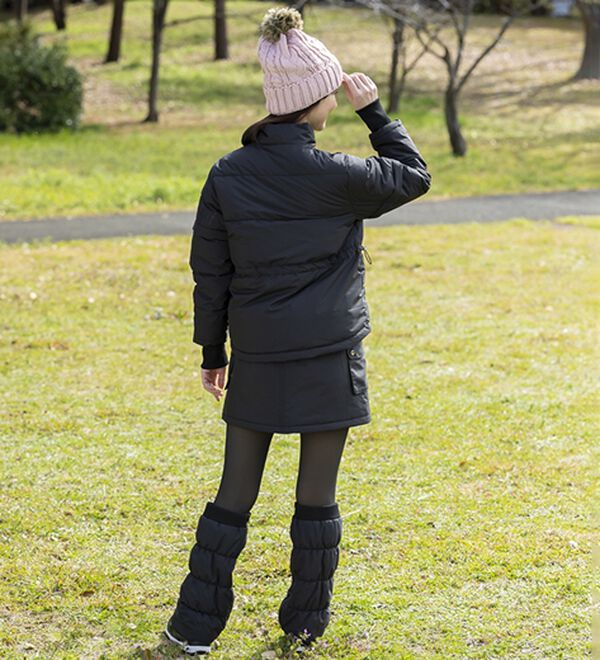 BELLUNA（ベルーナ）の「【三枝こころコラボ】袖取り外し可能！中わたジャケット（ショートコート）」｜詳細画像