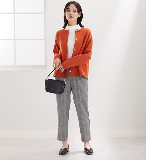BELLUNA（ベルーナ）の「金ボタン使いニットカーディガン（ニットカーディガン）」｜詳細画像
