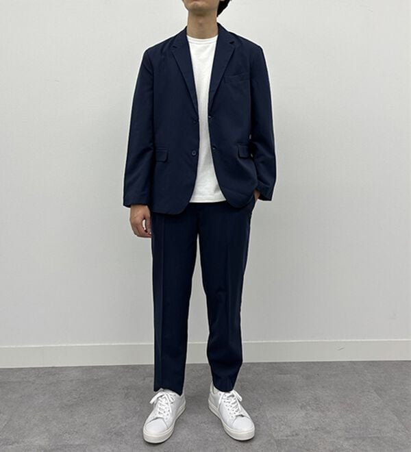 REMEN'S（リメンズ）の「【接触冷感】楽ちんセットアップ（ビジネススーツ）」｜詳細画像