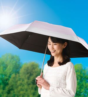 「ＵＶコンパクト日傘（レイングッズ）」｜詳細画像