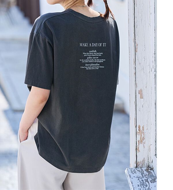 RANAN（ラナン）の「ヴィンテージライクロゴTシャツ（カットソー）」｜詳細画像