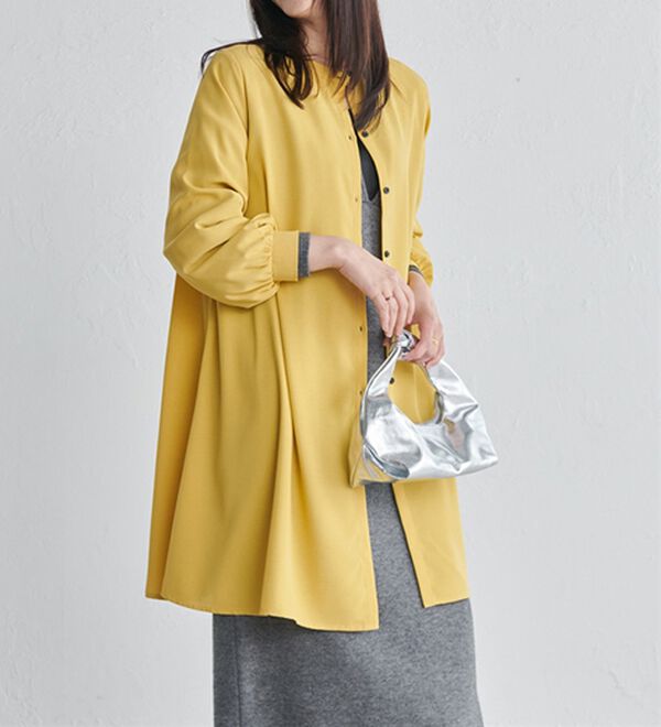 RANAN（ラナン）の「２ＷＡＹボタン使いフレアーブラウス（ブラウス）」｜詳細画像