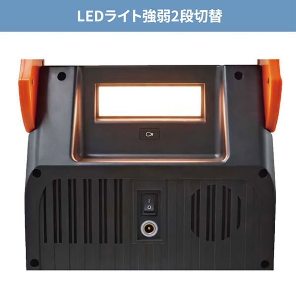 「スーパーメガパワーステーション＆４０Ｗソーラーパネル（防災グッズ・防犯グッズ）」｜詳細画像