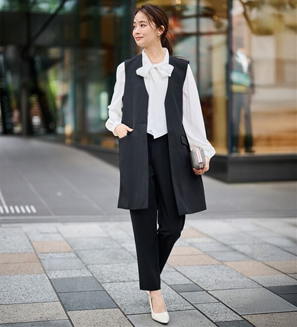 RANAN（ラナン）の「＜２点セット＞ロングジレセットアップ（その他スーツ）」｜詳細画像