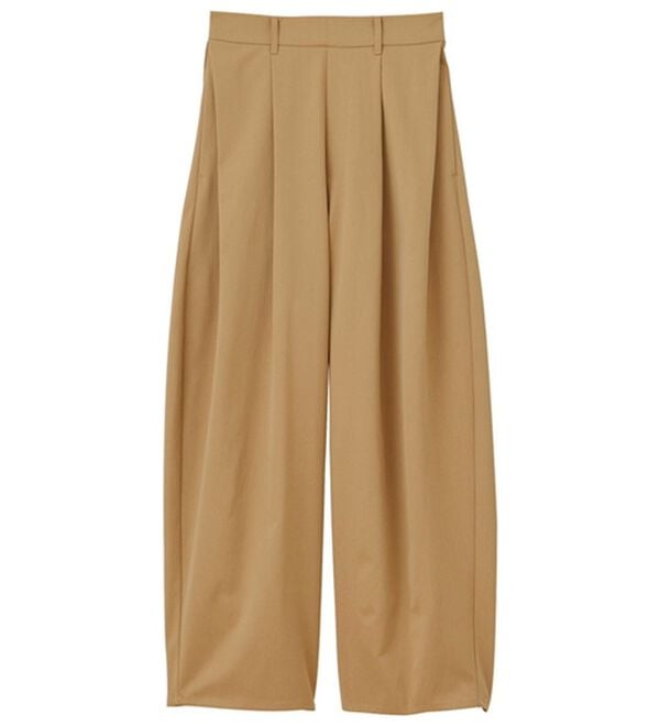 GeeRA（ジーラ）の「楽なのに美脚見えワイドカーブパンツ（フルレングスパンツ）」｜詳細画像