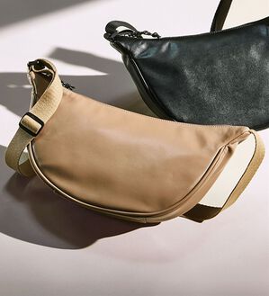 ルフラン（ルフラン）の「シープレザー軽量ショルダー（ショルダーバッグ）」｜ベージュ