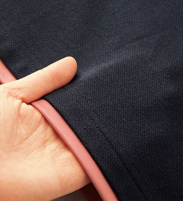 BELLUNA（ベルーナ）の「＜ＦＩＬＡ＞ひんやり！タック使い配色ポロチュニック（ポロシャツ）」｜詳細画像