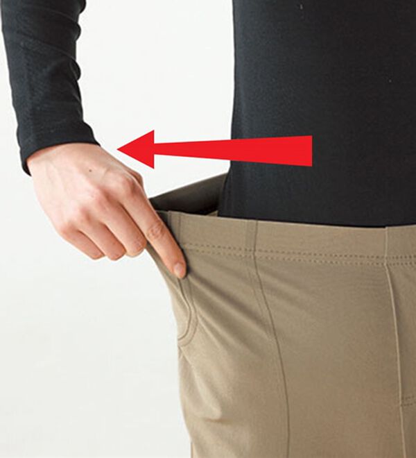 ルフラン（ルフラン）の「【３本組】冬仕様ぴったりサイズがうれしいパンツ（フルレングスパンツ）」｜詳細画像