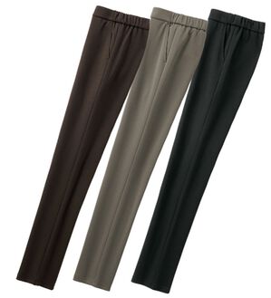 ルフラン（ルフラン）の「【３本組】「自信がもてる！」すっきりシルエットパンツ（フルレングスパンツ）」｜詳細画像