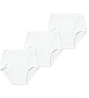 「【３枚組】＜ＧＵＮＺＥ&times;ベルーナ＞素肌の匠（Ｒ）日本製綿１００％インナー　ブリーフ（メンズブリーフパンツ）」｜詳細画像