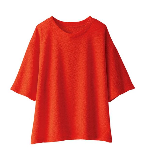 BELLUNA（ベルーナ）の「ジャカード素材プルオーバー（カットソー）」｜詳細画像