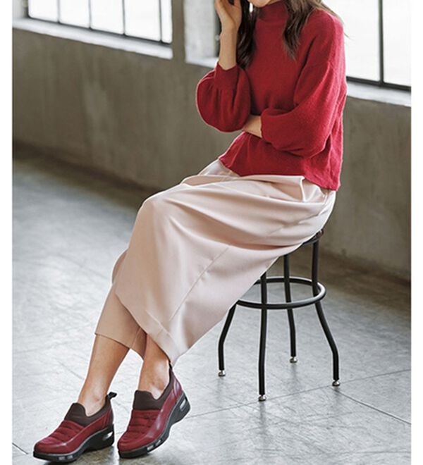 BELLUNA（ベルーナ）の「４Ｅダブルエアキルティング風シューズ（スニーカー）」｜詳細画像