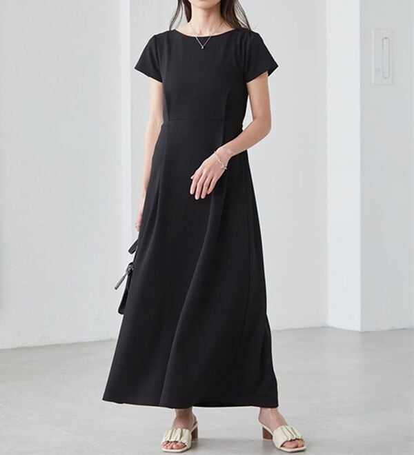 RANAN（ラナン）の「上品見えバックギャザーワンピース（その他ワンピース）」｜詳細画像