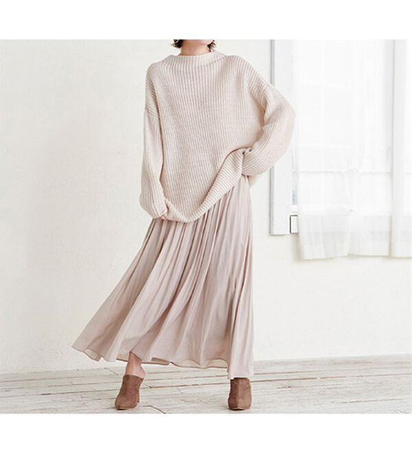 RANAN（ラナン）の「ふんわり！あぜ編ニットプルオーバー（ニット・セーター）」｜詳細画像