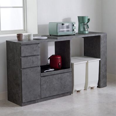 iellio（イエリオ）の「スライドキッチン収納カウンター（キッチン収納）」