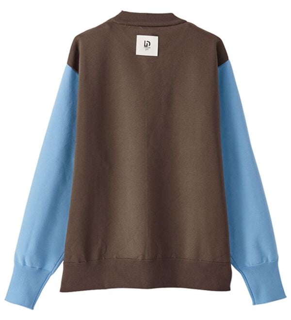 BELLUNA（ベルーナ）の「配色ラインニットプルオーバー（ニット・セーター）」｜詳細画像