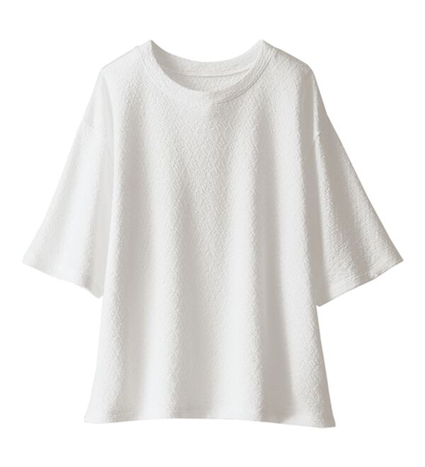 BELLUNA（ベルーナ）の「ジャカード素材プルオーバー（カットソー）」｜詳細画像