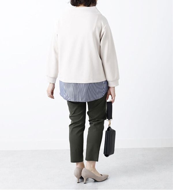 BELLUNA（ベルーナ）の「のびのびストレッチテーパードパンツ（テーパードパンツ）」｜詳細画像