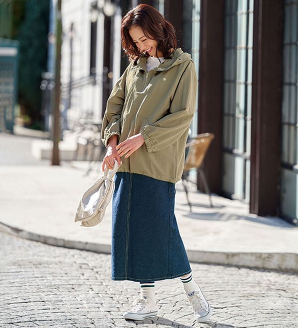 BELLUNA（ベルーナ）の「【ＰＯＬＯ　ＢＣＳ】ひんやりＵＶ対策アノラックゆるパーカー（ジレ）」｜詳細画像