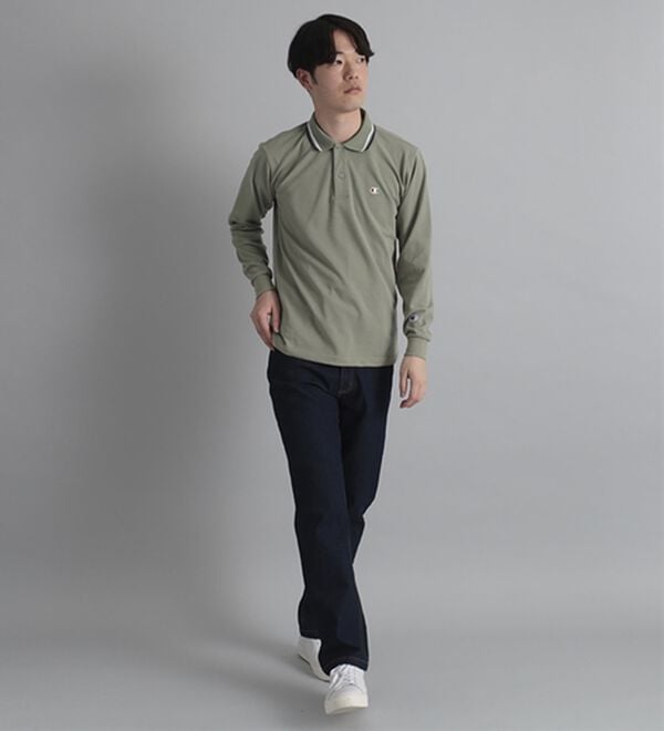 「＜チャンピオン＞鹿の子デザインポロシャツ（メンズポロシャツ）」｜詳細画像