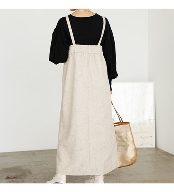 GeeRA（ジーラ）の「ツイードキャミワンピース（その他ワンピース）」｜詳細画像