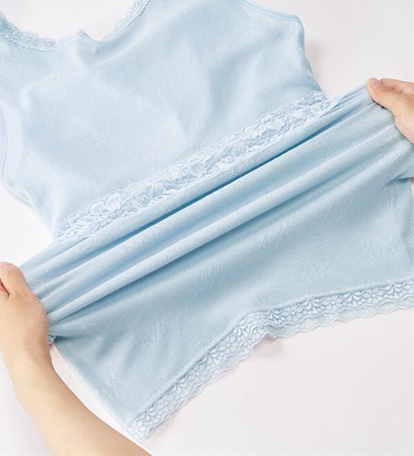 「【４色組】猛暑を乗り切る！メッシュブラキャミ（肌着・インナーウェア）」｜詳細画像