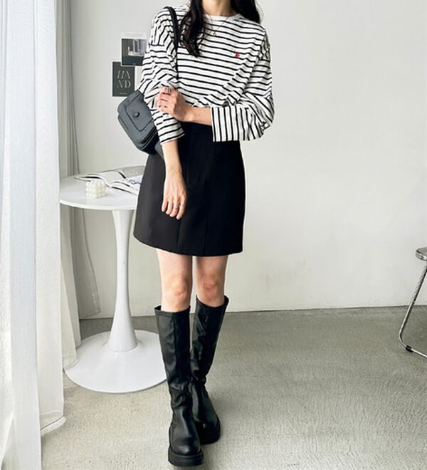 GeeRA（ジーラ）の「【Ｕ．Ｓ．ＰＯＬＯ ＡＳＳＮ】オーバーサイズ刺しゅうロンＴ（カットソー）」｜詳細画像