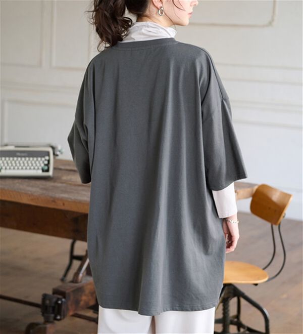 BELLUNA（ベルーナ）の「＜Ｄｉｓｎｅｙ＞【チップ&デール】ビッグ7分袖プリントTシャツ（Tシャツ）」｜詳細画像